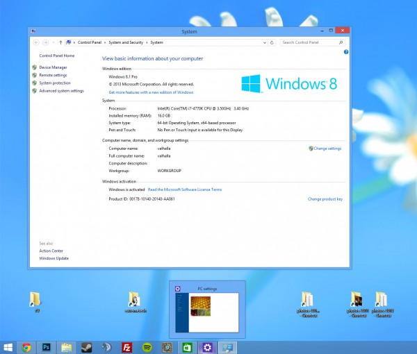 В файлах Windows 10 нашли второе обновление для 8.1