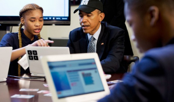 Обама научился кодить