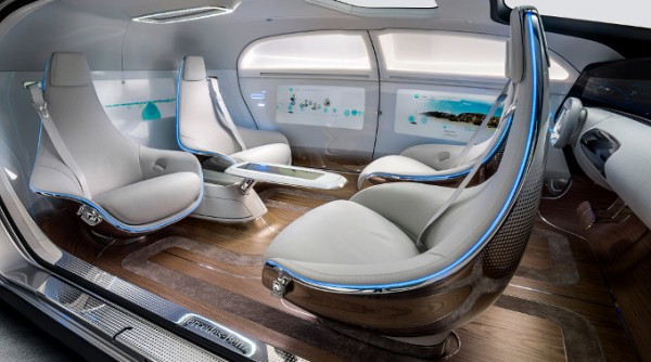 Mercedes-Benz F015 Luxury in Motion — автомобиль из будущего