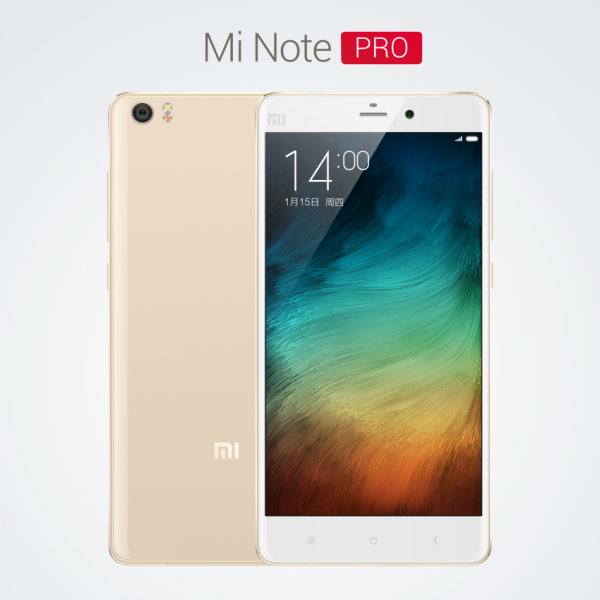 Xiaomi представила флагман Mi Note Pro