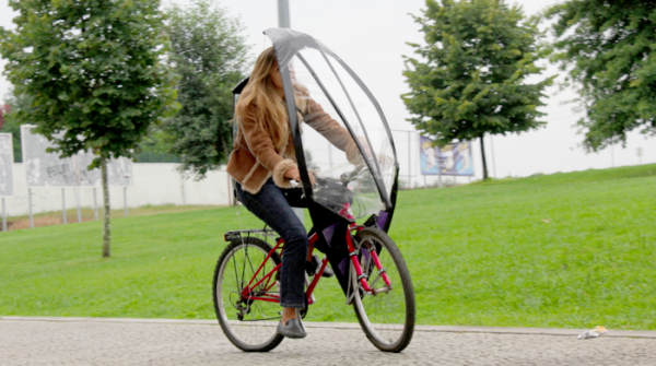 LeafxPro: зонтик для велосипеда