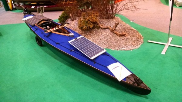 Klepper E-Kayak: байдарка с электродвигателем на солнечных батареях
