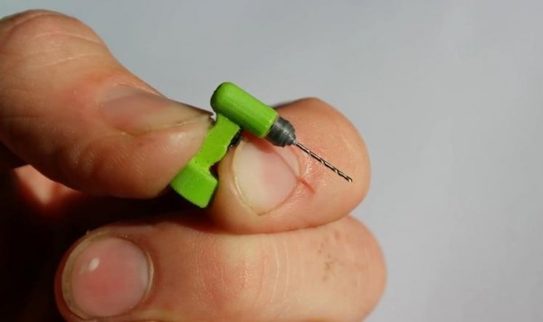 Создана самая маленькая дрель в мире