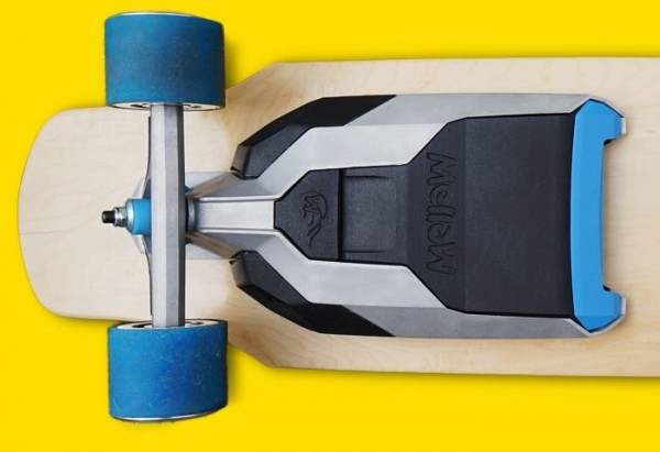 Mellow превращает обычный скейтборд в электрический