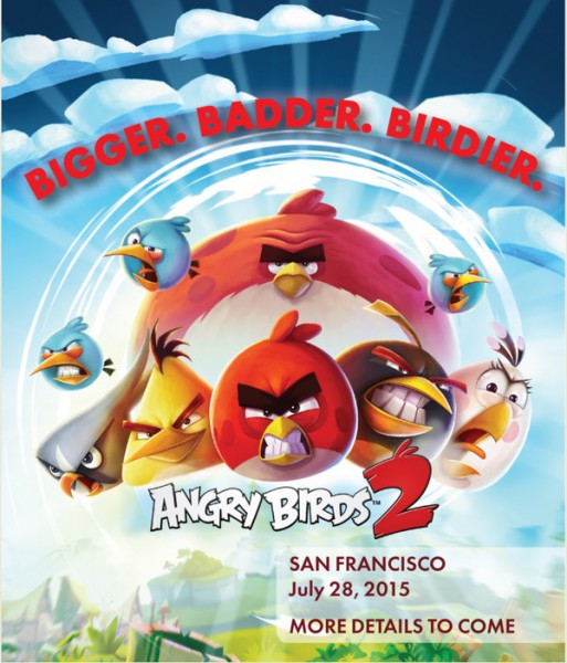 Состоялся официальный анонс игры Angry Birds 2