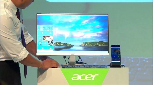 Смартфон Acer Jade Primo можно превратить в настольный ПК