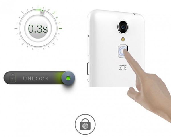 ZTE Blade A1: 95-долларовый смартфон со сканером отпечатков пальцев