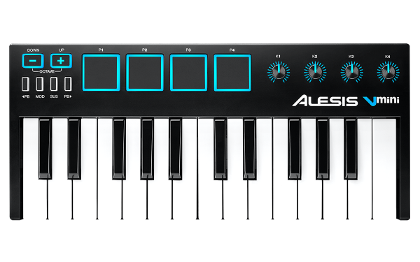 Alesis V Mini: компактный MIDI-контроллер