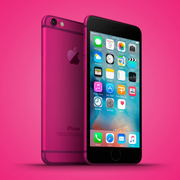 Apple iPhone 5SE — розовый?