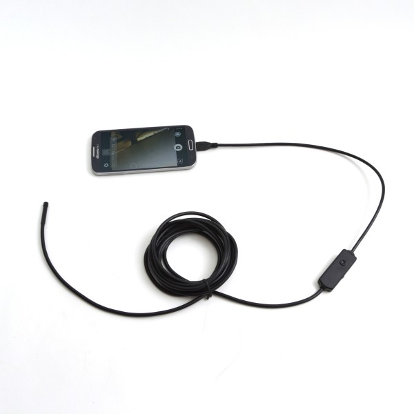 Thanko MCSFAD01 — недорогой эндоскоп для телефонов на Android