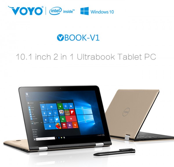 Voyo VBook V1: недорогой трансформер с Windows 10