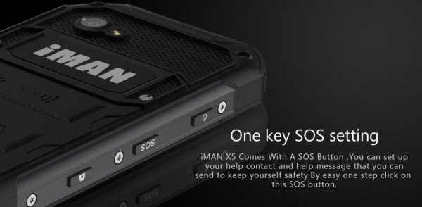 Недорогой смартфон iMAN X5 можно ронять в воду