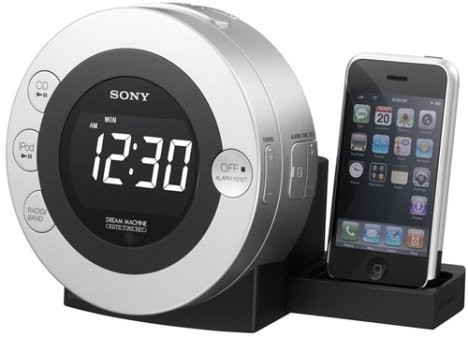Sony ICF-CD3iP – будильник с док-станцией для iPod