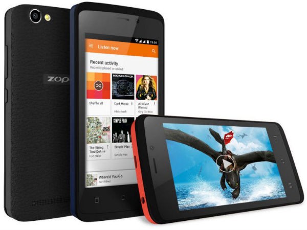 Zopo Color M4 — смартфон с 4G LTE и 4-дюймовым экраном