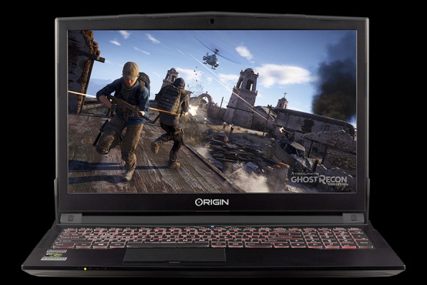 Origin PC EON15-S: игровой ноутбук с графикой GeForce GTX 1050 Ti