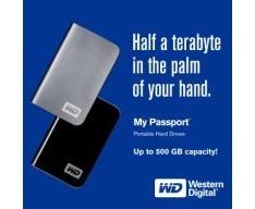 Портативные жесткие диски My Passport от Western Digital