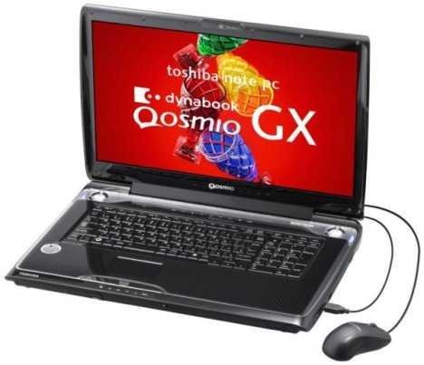Игровые ноутбуки Toshiba Dynabook Qosmio GX и FX