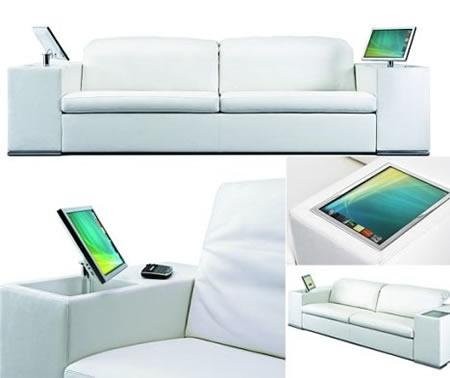Высокотехнологичный диван Athena Sofa