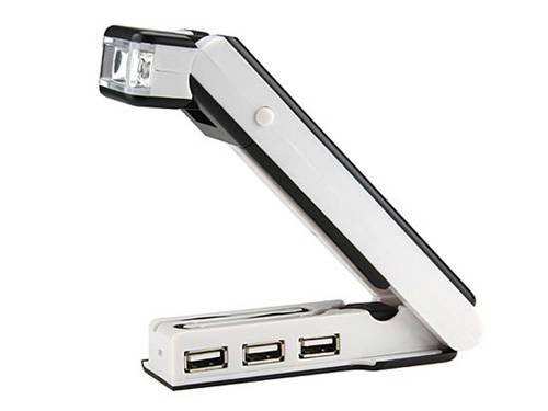 USB-хаб с фонариком