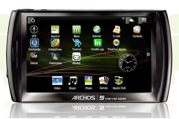 Интернет-таблетка Archos 5 Internet Tablet