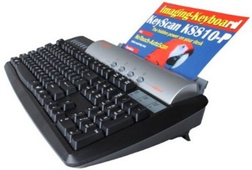 KeyScan KS810-Plus – клавиатура со встроенным сканером