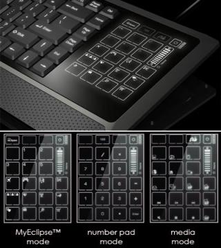 Eclipse LiteTouch – клавиатура с сенсорным дисплеем