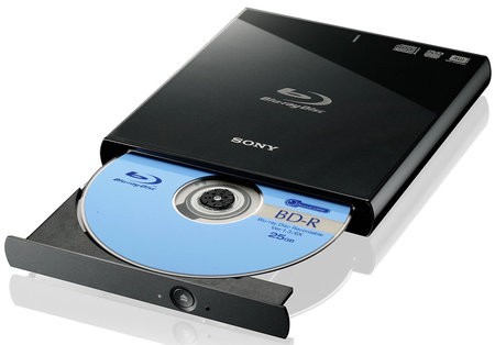 Сверхтонкий внешний привод Blu-Ray Sony BDX-S500U