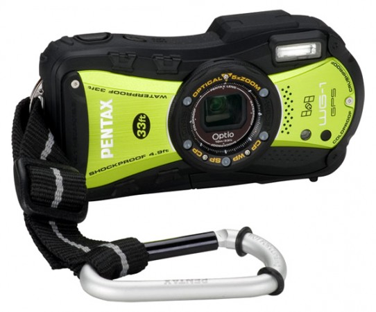 Pentax выпускает прочную камеру Optio WG-1 с GPS