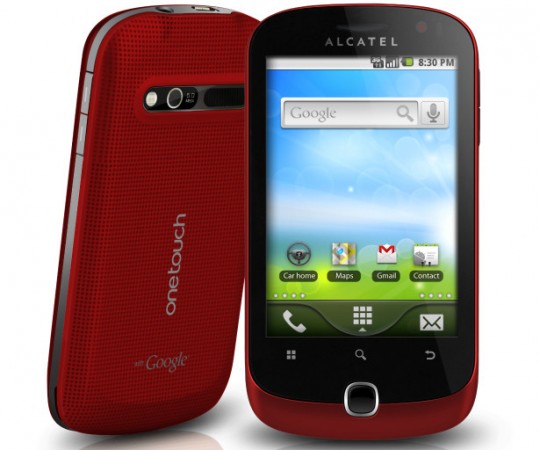 Alcatel объявляет о выпуске доступного Android-смартфона One Touch 990