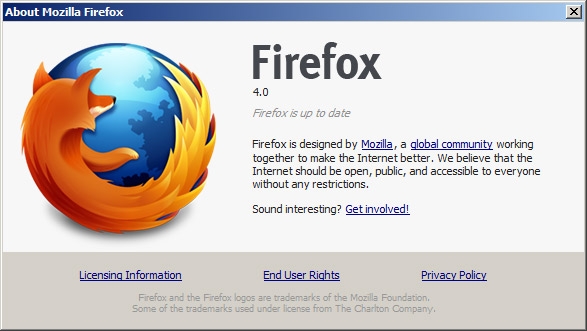Firefox 4 доступен для скачивания