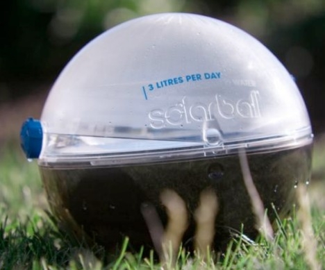 Solarball использует солнце для очистки воды