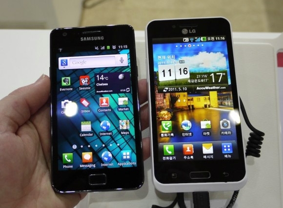Предварительное сравнение LG Optimus Big и Samsung Galaxy S II