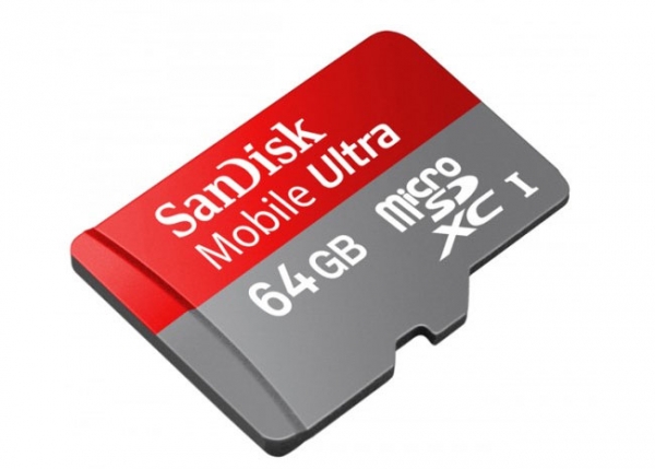 64-гигабайтная microSDXC-карта для мобильных устройств