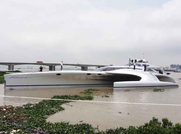 В Китае построили яхту, управляемую с iPad’а