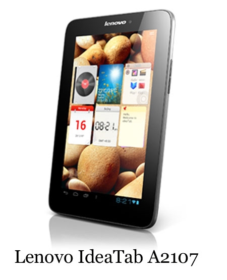 Android-планшеты Lenovo IdeaTab A2107 и A2109