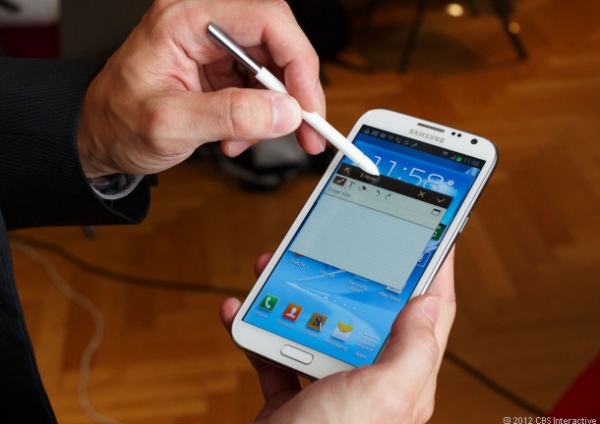 Samsung представляет Galaxy Note 2 на IFA