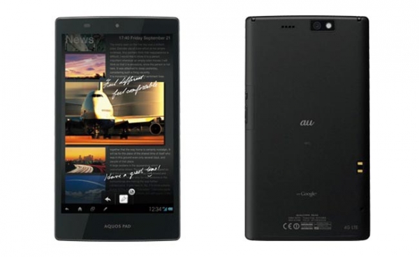 KDDI AQUOS Pad SHT21 — Android-планшет с дисплеем IGZO
