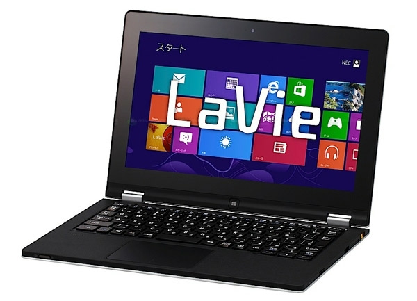LaVie Y: первый гибридный Windows 8 RT лэптоп от NEC