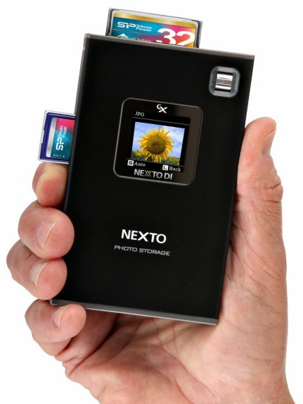 Nexto Di Digital Photo Storage – устройство для хранения фотоархива