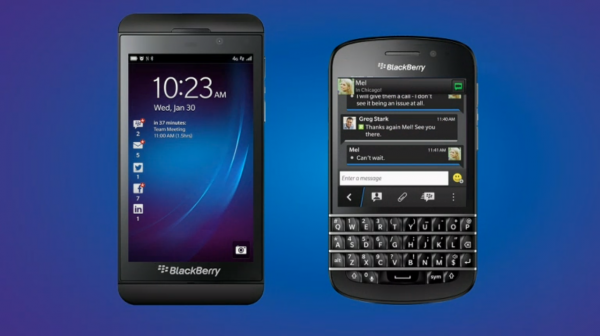 Операционка BlackBerry 10, переименование RIM, смартфоны Z10 и Q10