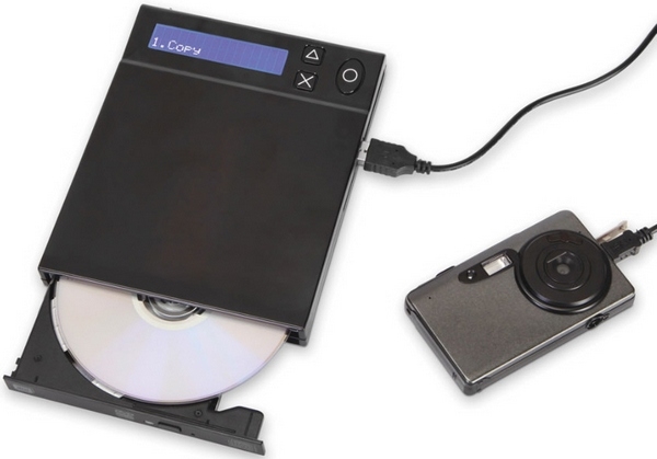 Memory Card to DVD Converter запишет данные с карт памяти на DVD