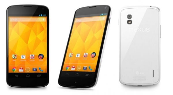 LG официально представила белый Nexus 4