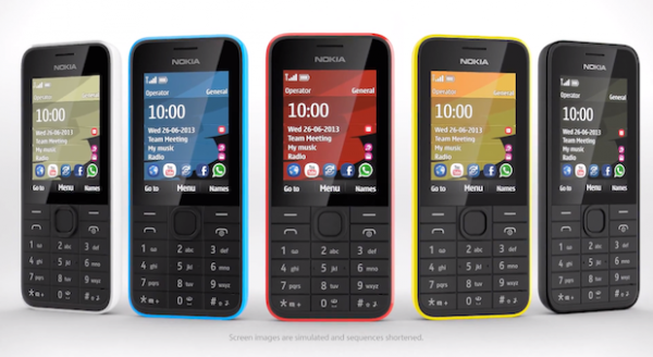 Новые бюджетники от Nokia — 207 и 208: 3G, месяц в режиме ожидания, 68 $
