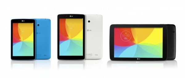 LG представила три новых планшета G Pad
