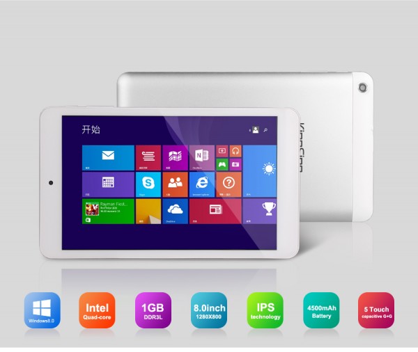 Kingsing выпустила 100-долларовый планшет на базе Windows 8
