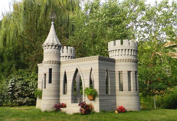 Андрей Руденко напечатал замок на 3D-принтере