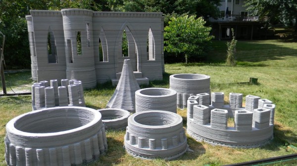 Андрей Руденко напечатал замок на 3D-принтере