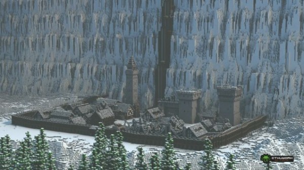 «Игру престолов» воссоздали в Minecraft за несколько часов