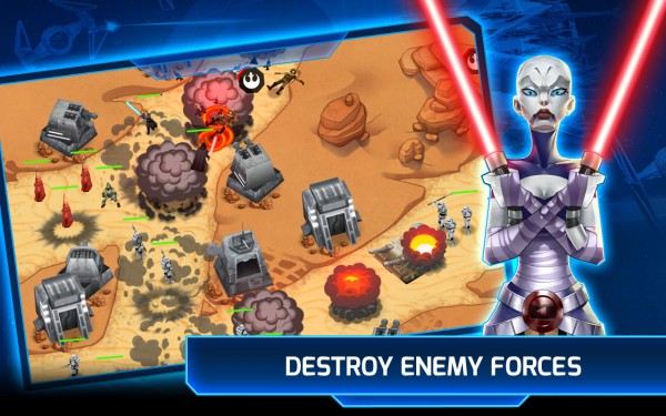 Star Wars: Galactic Defense скоро выйдет на Android и iOS