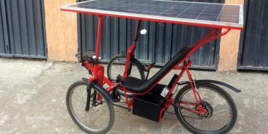 В Африке скоро начнут тестировать веломобили Solar E-cycle